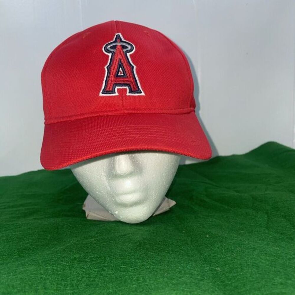 California Angels OC Sports‎ Hat Cap MLB Strapback Adjustable Red A Logo Youth
